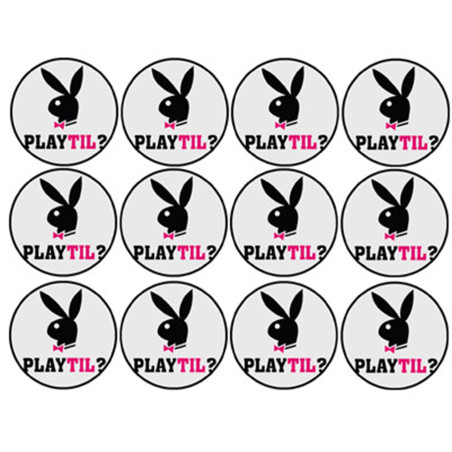 Playtil (12 fois 5cm) - Autocollant(sticker)