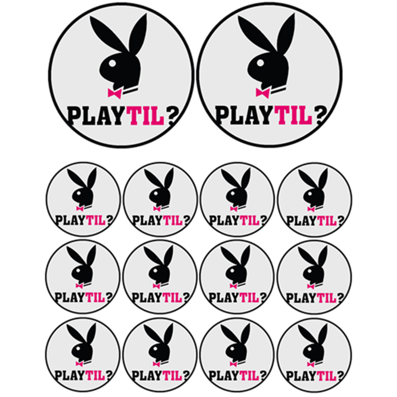 Playtil (2 fois 9cm - 12 fois 5cm) - Autocollant(sticker) Playtil (2 fois 9cm - 12 fois 5cm) - Autocollant(sticker)