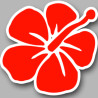 Repère fleur 2 (10x10cm) - Sticker/autocollant