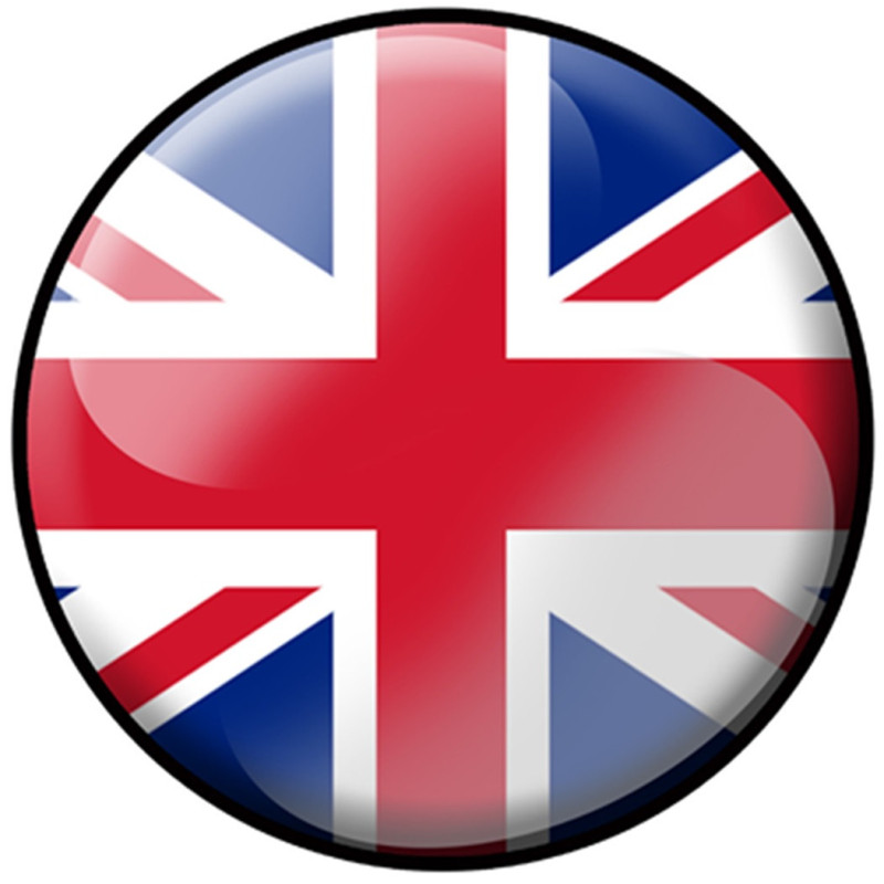 Drapeau Grande Bretagne (15cm) - Sticker/autocollant