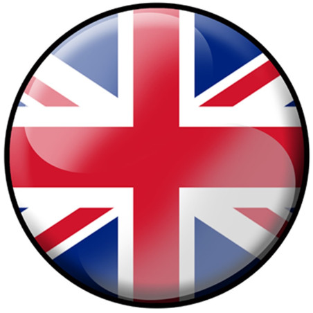 Drapeau Grande Bretagne (15cm) - Sticker/autocollant