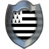 Bouclier Breton (20x15.5cm) - Sticker/autocollant