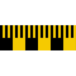 BANDE CRASH TEST (9x30cm) - Sticker/autocollant