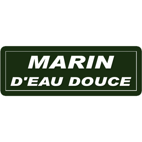 marin d'eau douce - 29,5x10,5cm - Sticker/autocollant