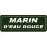 marin d'eau douce - 29,5x10,5cm - Sticker/autocollant