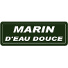 marin d'eau douce - 29,5x10,5cm - Sticker/autocollant