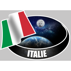 ITALIE (10x14cm) - Sticker/autocollant