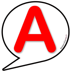 A bulle 6 - 15cm - Sticker/autocollant