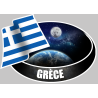 GRÈCE (10x14cm) - Sticker/autocollant