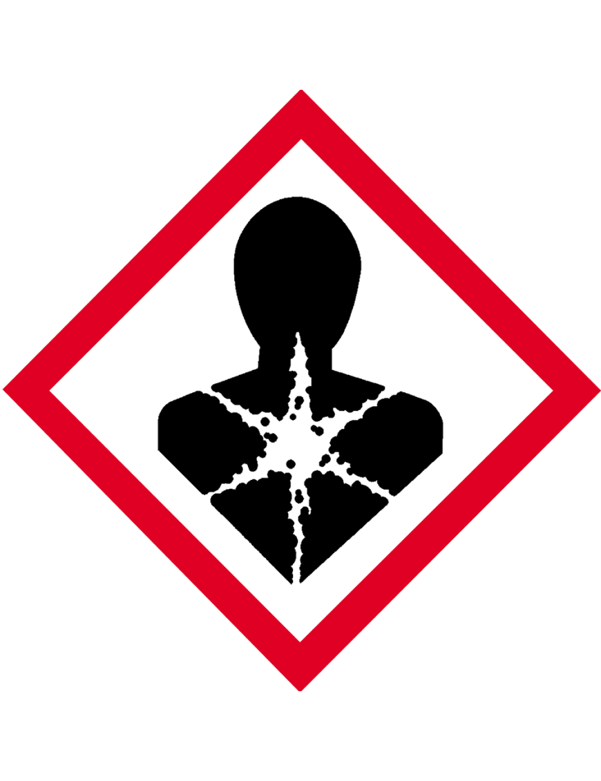 produits cancérogènes mutagènes toxiques - 15cm - Sticker/autocolla