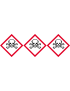 empoisonnent rapidement (3 fois 5cm) - Sticker/autocollant
