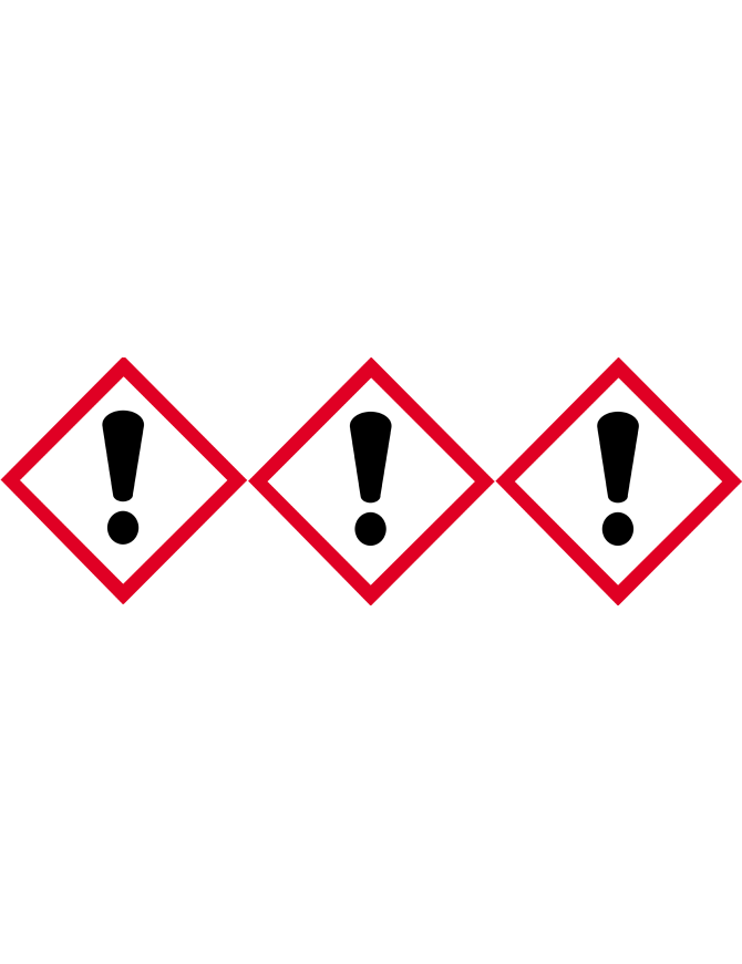 produits chimiques (3 fois 10cm) - Sticker/autocollant