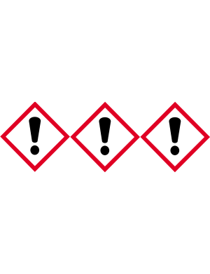 produits chimiques (3 fois 5cm) - Sticker/autocollant