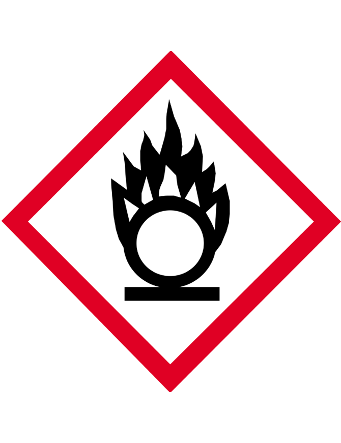 produits peut provoquer ou aggraver un incendie (10cm) - Sticker/autoc