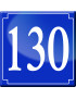 numéroderue130 - classique 10x10cm - Sticker/autocollant