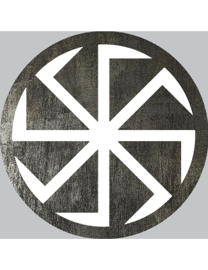 symbole Kolovrat - 15cm - Sticker/autocollant
