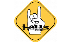Hells (15x15cm) - Autocollant(sticker)