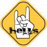 Hells (15x15cm) - Autocollant(sticker)