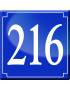 numéroderue216 - classique 10x10cm - Sticker/autocollant