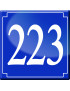 numéroderue223 - classique 10x10cm - Sticker/autocollant