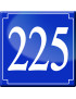 numéroderue225 - classique 10x10cm - Sticker/autocollant