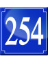 numéroderue254 - classique 10x10cm - Sticker/autocollant