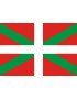 Drapeau Basque - 15x10cm - Sticker/autocollant