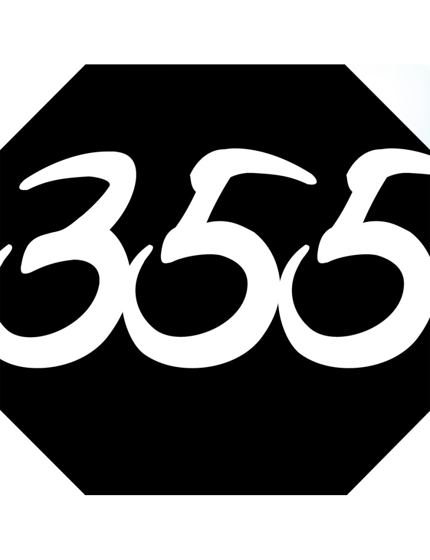 numéroderue355 - architecte 10x10cm - Sticker/autocollant