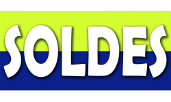 SOLDES V5 - 30x14cm - Autocollant(sticker)