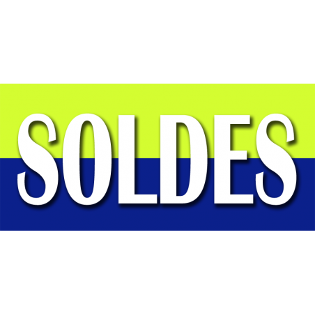 SOLDES V7 - 30x14cm - Autocollant(sticker)