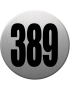 numéroderue389 - gris brossé 10x10cm - Sticker/autocollant