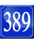 numéroderue389 - classique 10x10cm - Sticker/autocollant