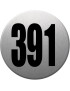 numéroderue391 - gris brossé 10x10cm - Sticker/autocollant