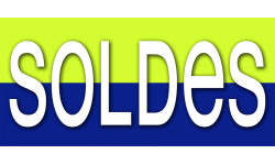 SOLDES V10 - 30x14cm - Autocollant(sticker)
