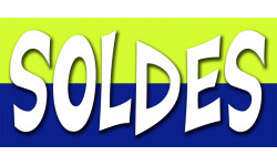 SOLDES V12 - 30x14cm - Autocollant(sticker)