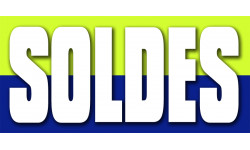 SOLDES V15 - 30x14cm - Autocollant(sticker)