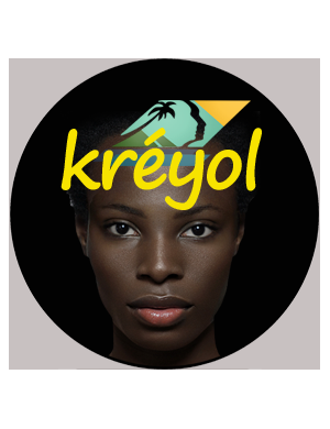 Créole-Kréyol guadeloupe - 15cm - Sticker/autocollant