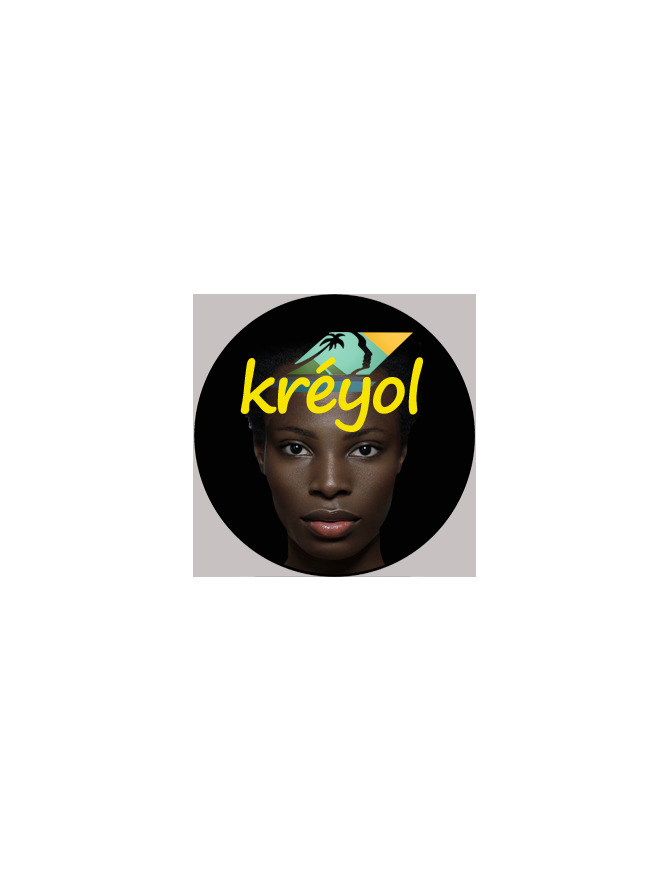 Créole-Kréyol guadeloupe - 15cm - Sticker/autocollant