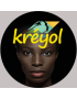 Créole-Kréyol guadeloupe - 15cm - Sticker/autocollant
