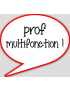 prof multifonction - 15x13.5cm - sticker/autocollant