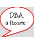 DBA à l'écoute - 10x9cm - sticker/autocollant