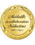 Médaille du collaborateur séducteur - 5x5cm - Sticker/autocollant