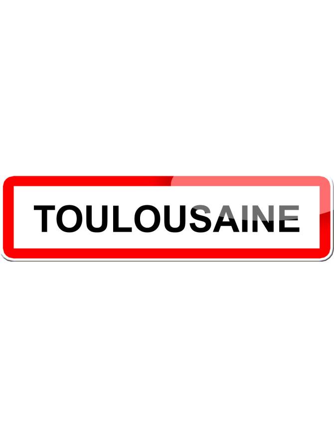 Toulousaine (15x4cm) - Sticker/autocollant