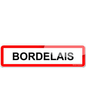 Bordelais (15x4cm) - Sticker/autocollant