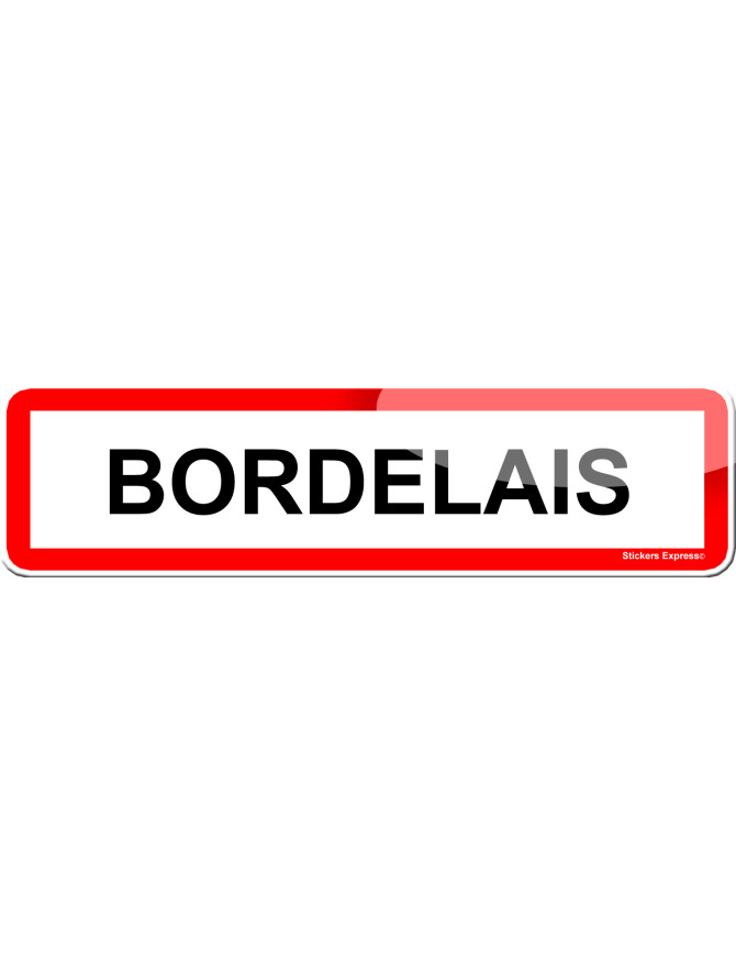 Bordelais (15x4cm) - Sticker/autocollant