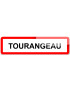 Tourangeau (15x4cm) - Sticker/autocollant