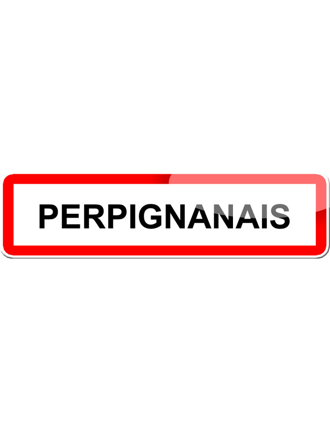 Perpignanais (15x4cm) - Sticker/autocollant