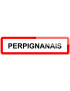 Perpignanais (15x4cm) - Sticker/autocollant