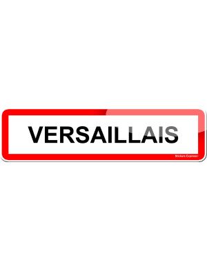 Versaillais (15x4cm) - Sticker/autocollant
