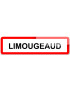 Limougeaud (15x4cm) - Sticker/autocollant